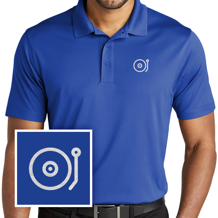 Turntable Music Polo Shirt