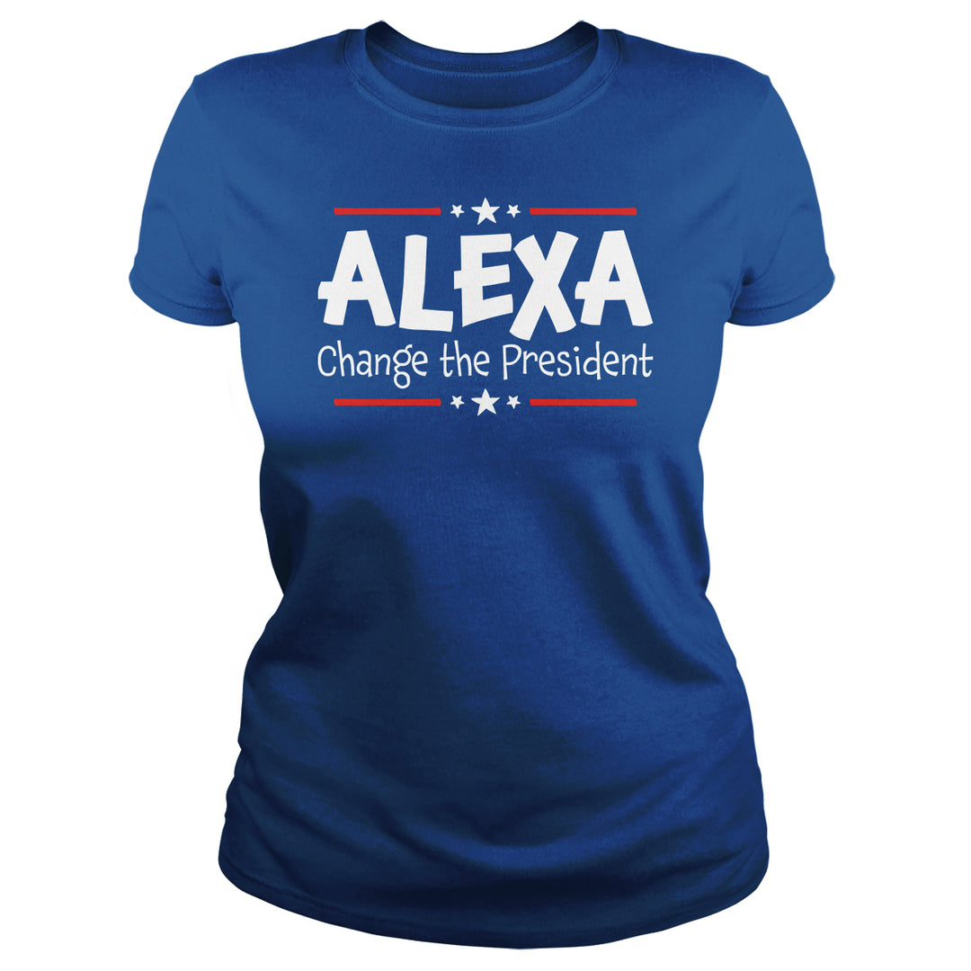 Alexa Change The President