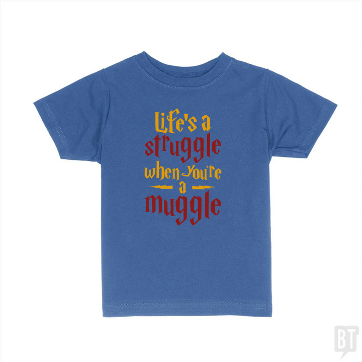 Muggle Struggle Kids Shirt