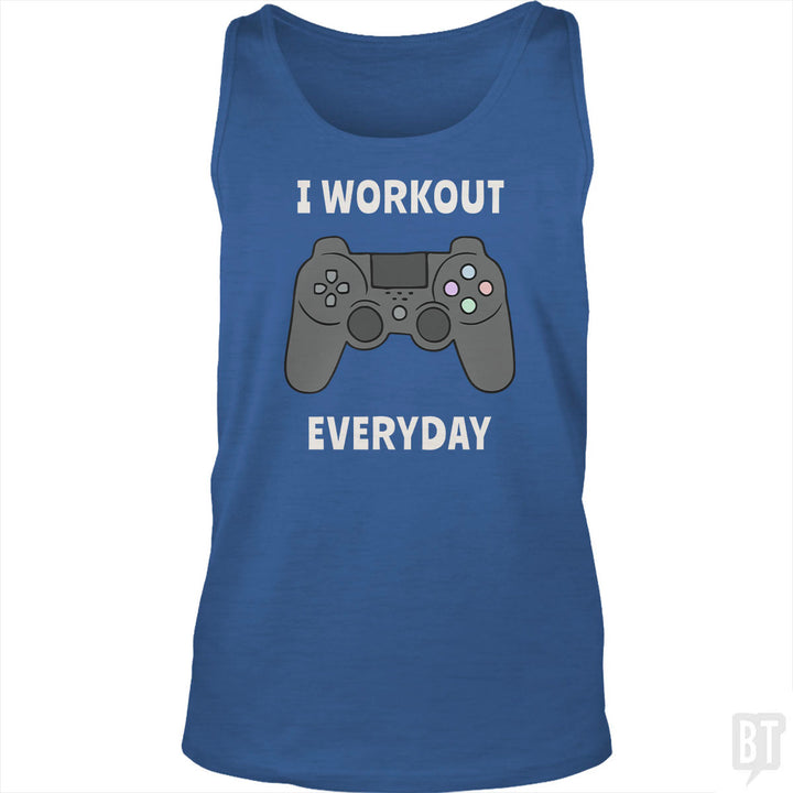 I Workout Everyday Tank Top