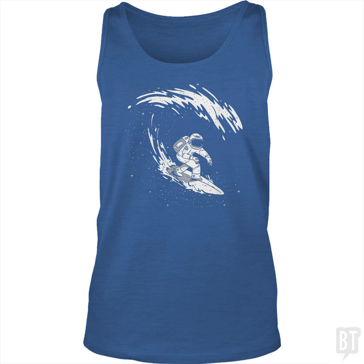 Astronaut Surfer Tank Top