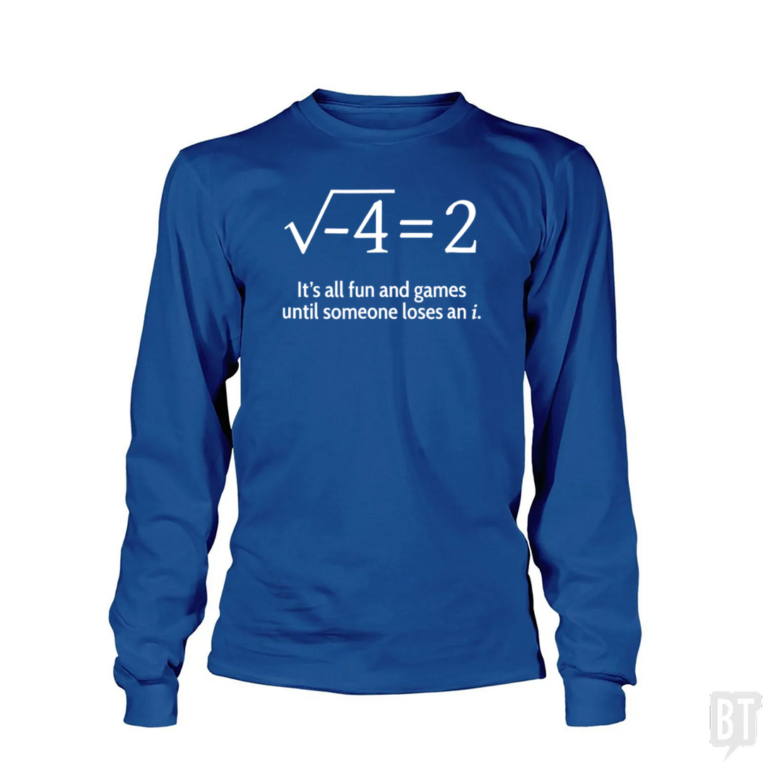 Funny Math Long Sleeve