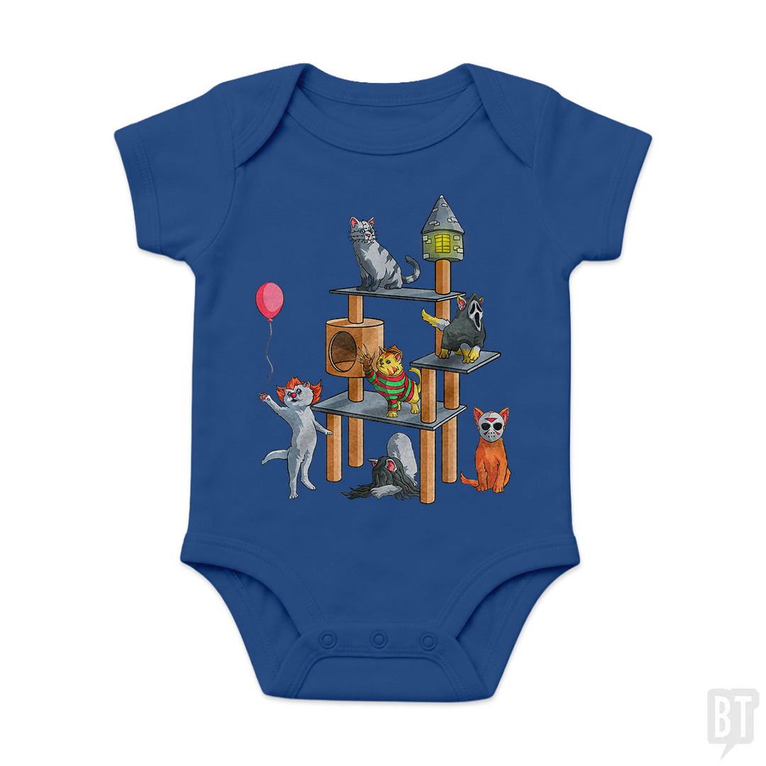 Cat Horror Movies Baby One-Piece