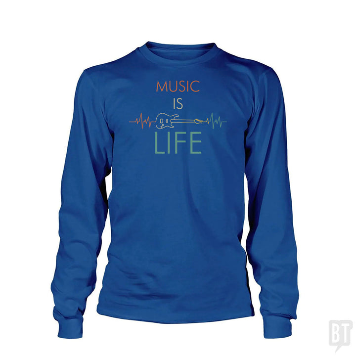 Music Is Life Long Sleeve