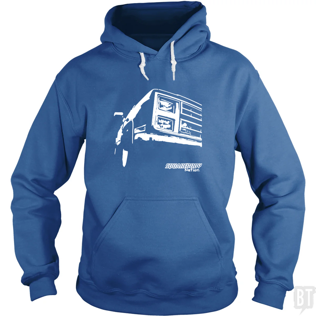 Square Body Nation Tees - Squarebody Hoodie