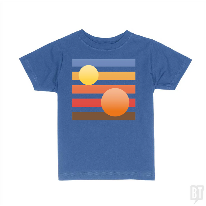 Artistic Tatooine Kids Shirt