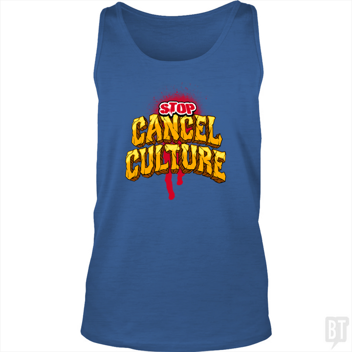 Stop Cancel Culture Tank Top
