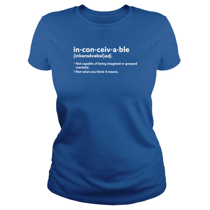 Inconceivable Definition