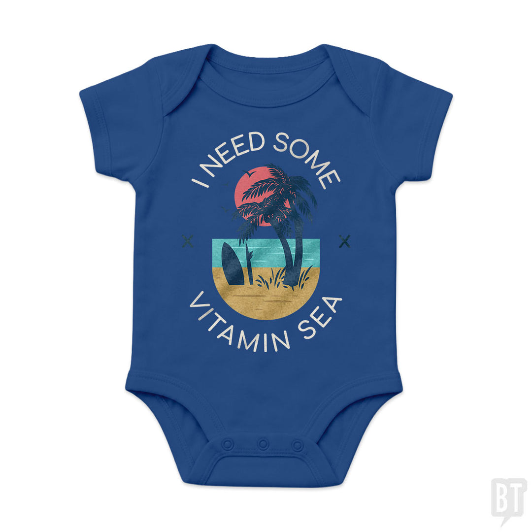I Need Some Vitamin Sea Baby One-Piece