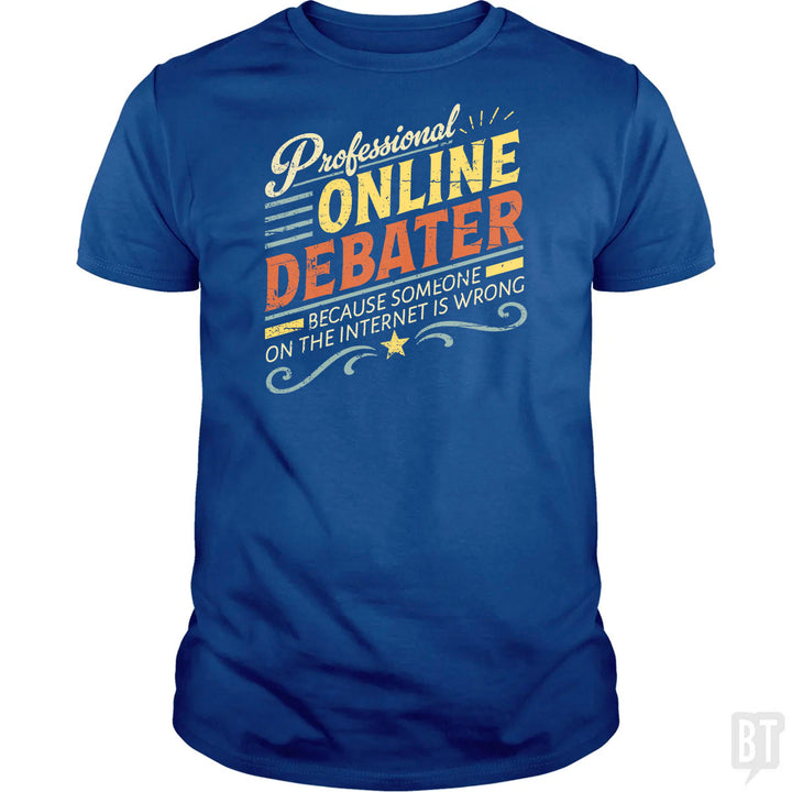 Professional Online Debater