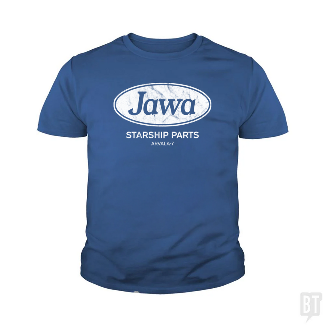 Jawa Starship Parts Kids Shirt
