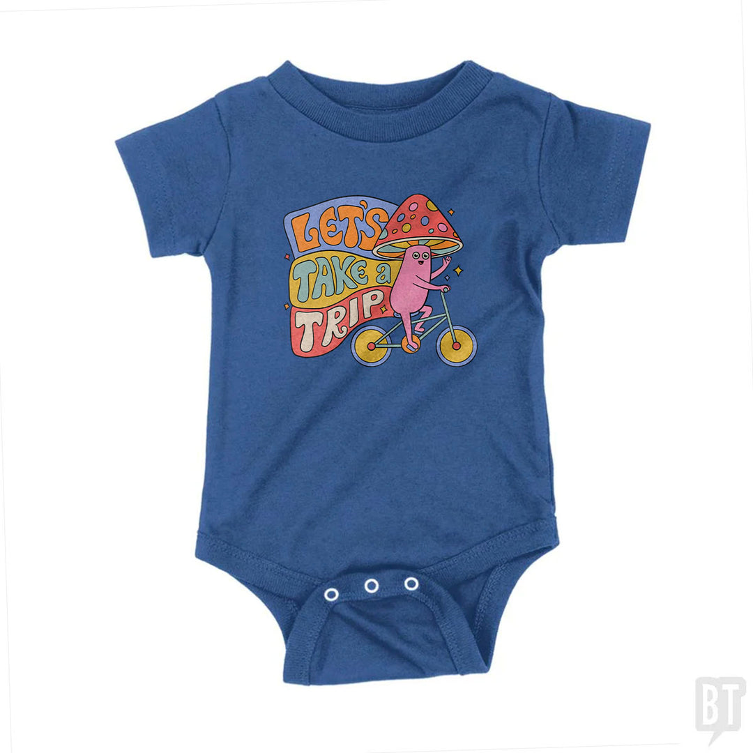 Let's Take A Trip Baby One-Piece