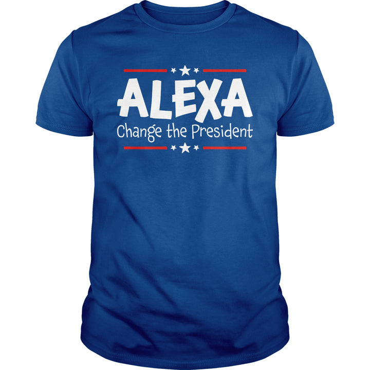 Alexa Change The President