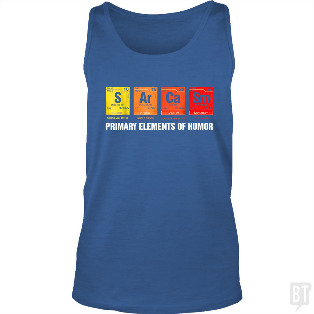 Funny Chemistry Science Tank Top