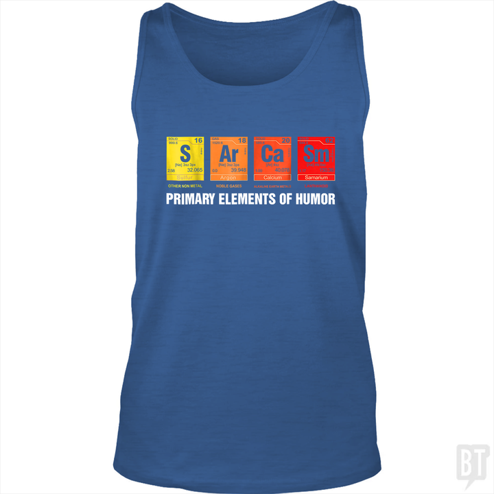 Funny Chemistry Science Tank Top