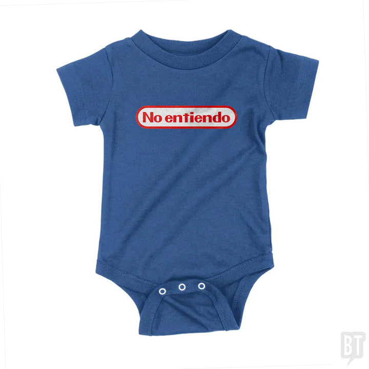 No Entiendo Baby One-Piece