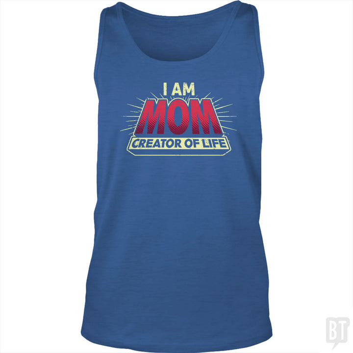 Mom-Creator of Life Tank Top