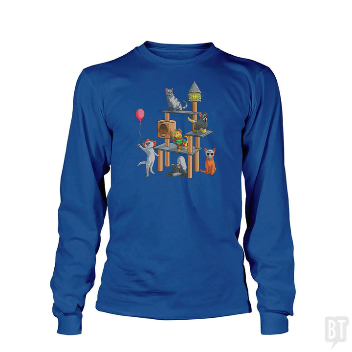 Cat Horror Movies Long Sleeve