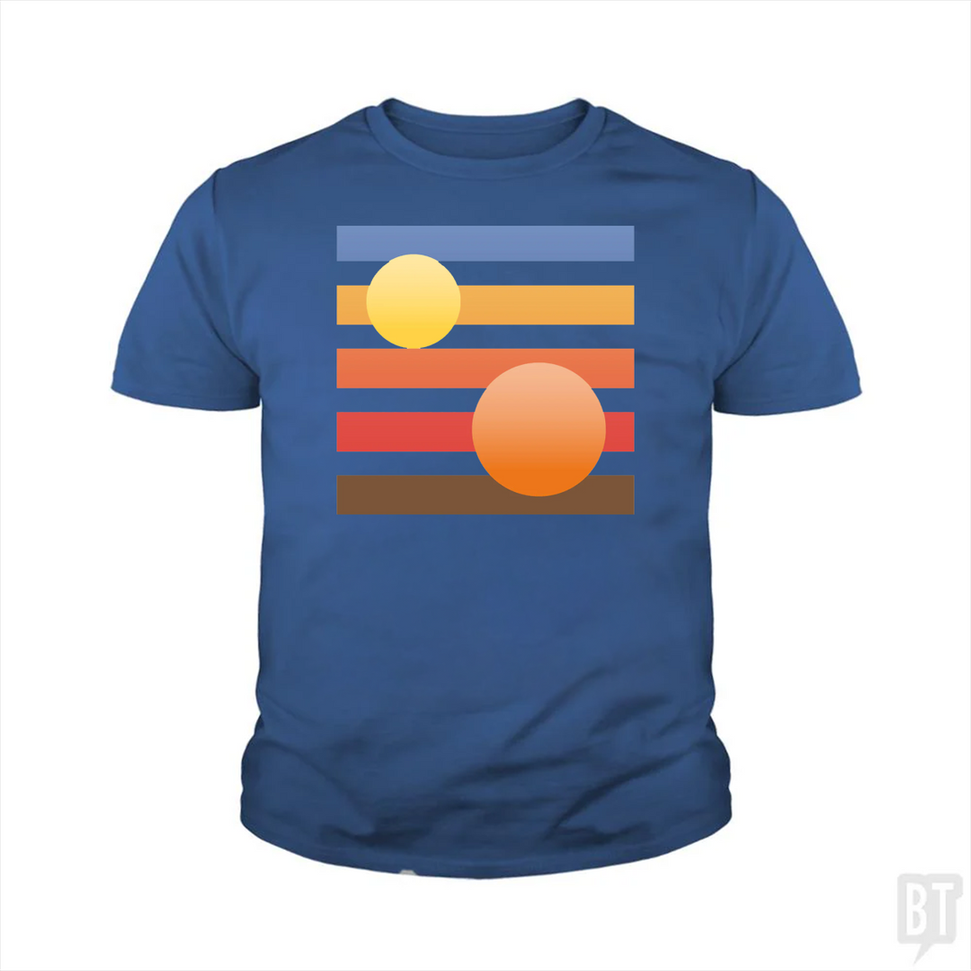 Artistic Tatooine Kids Shirt