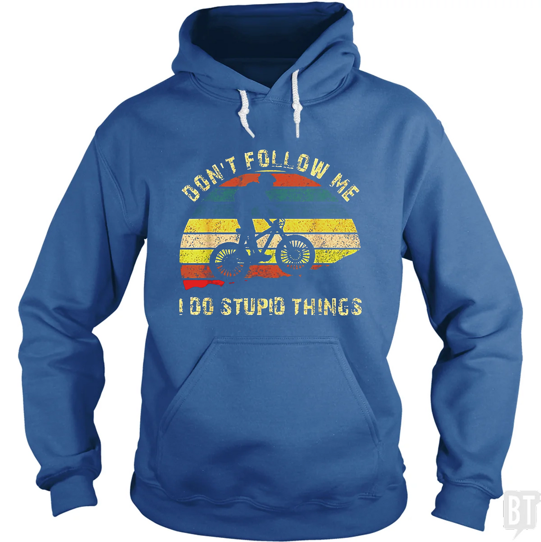 Funny Mountain Bike Hoodie
