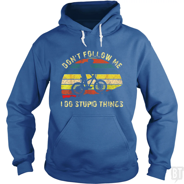 Funny Mountain Bike Hoodie