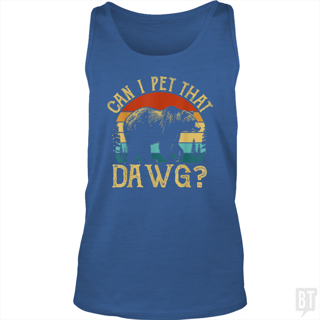 Can I Pet That Dawg Tank Top