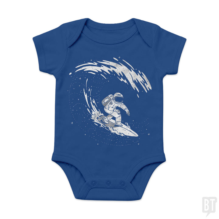 Astronaut Surfer Baby One-Piece