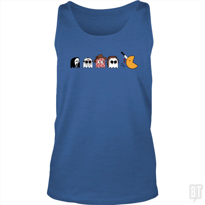 Halloween Horror Characters Tank Top