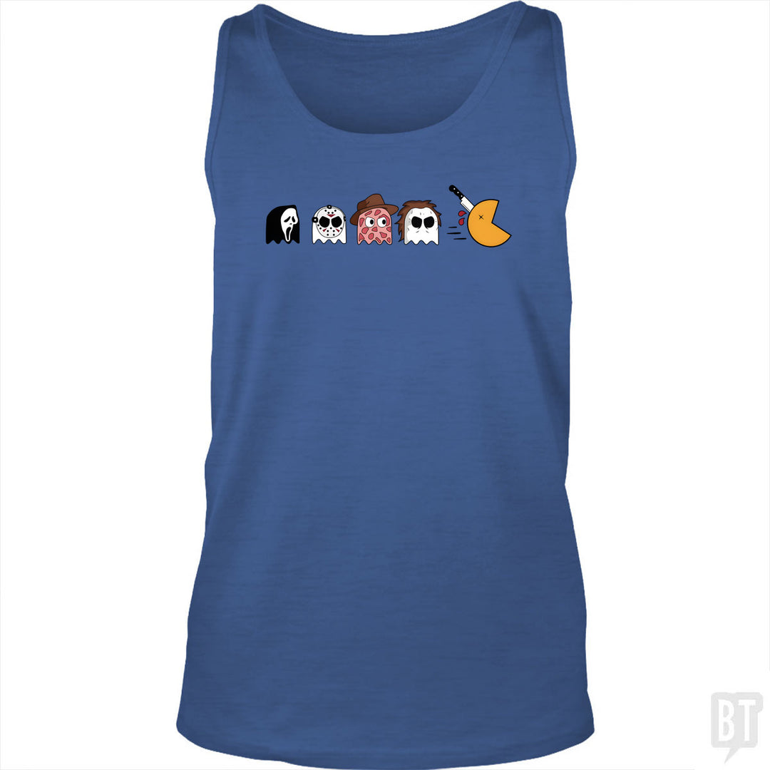 Halloween Horror Characters Tank Top