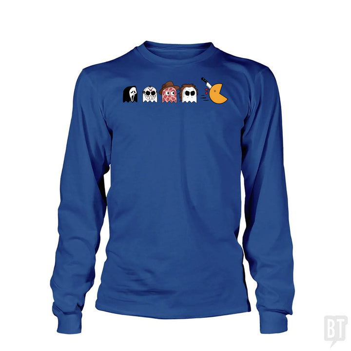 Halloween Horror Characters Long Sleeve