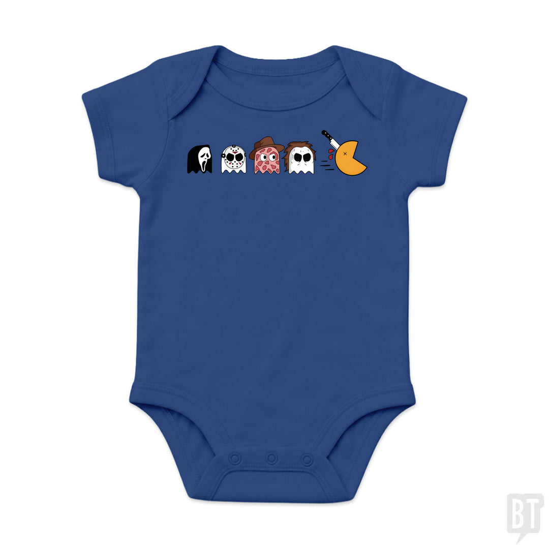Halloween Horror Characters Baby One-Piece