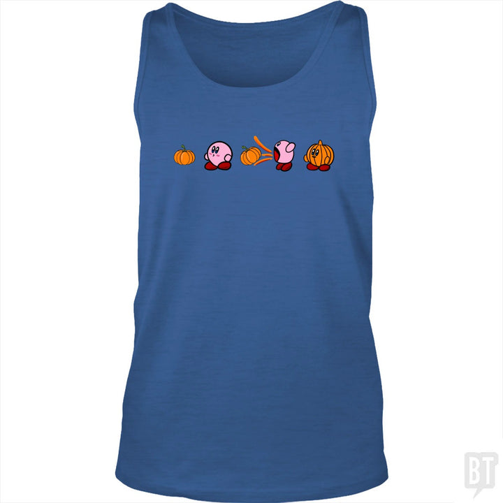 Kirby Pumpkin Tank Top