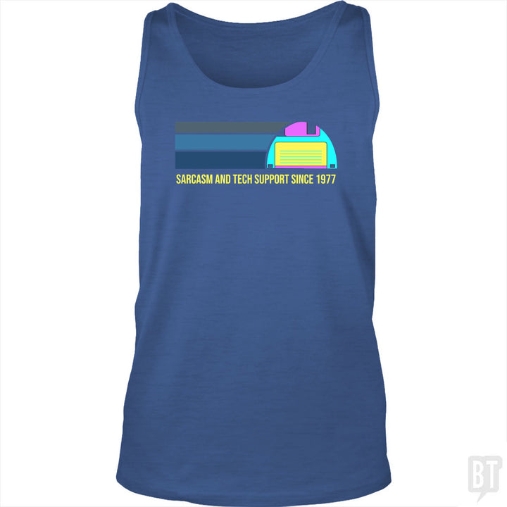 Sarcasm and Tech Support Tank Top