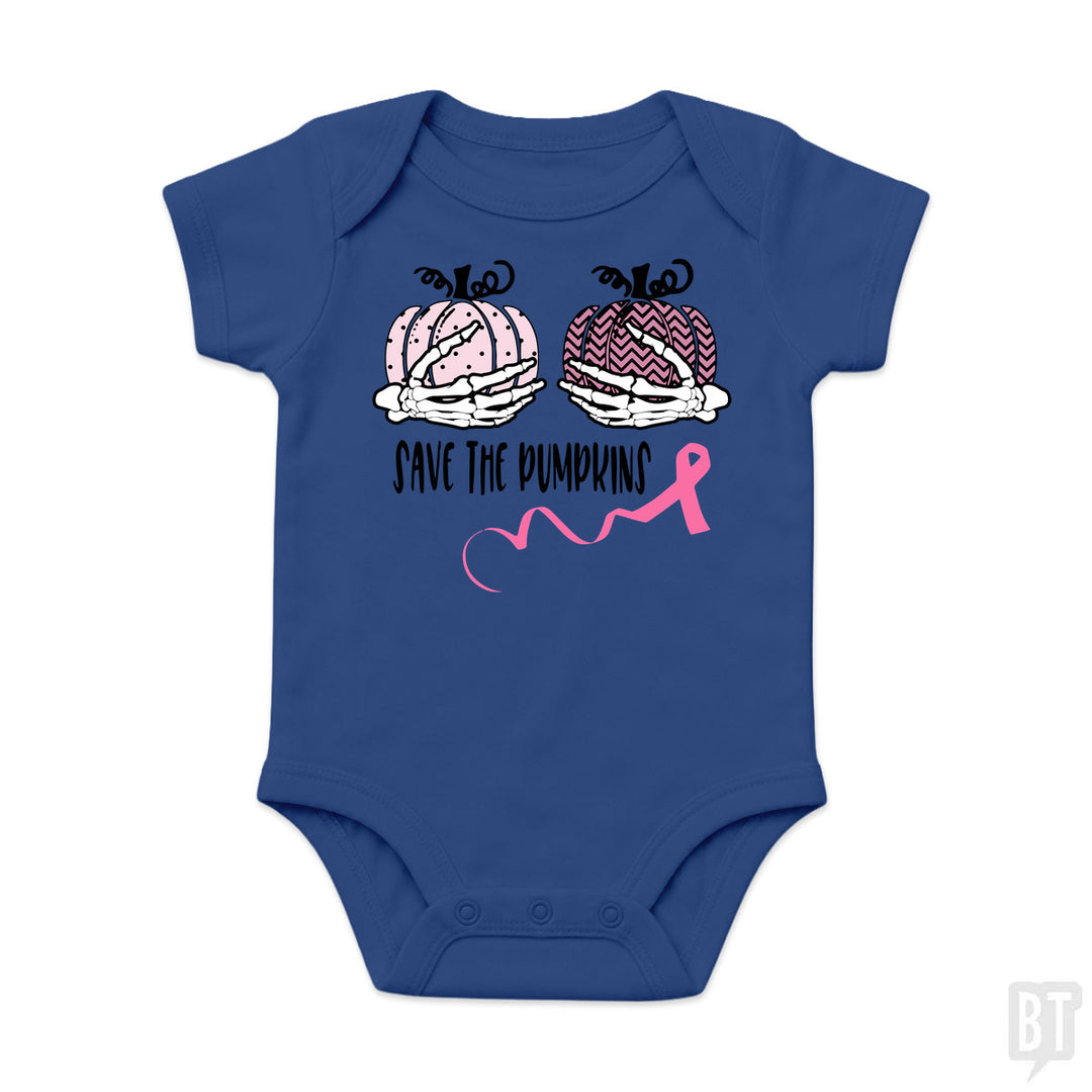 Save The Pumpkins Baby One-Piece