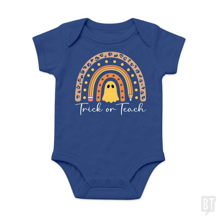 Teacher Halloween Baby One-Piece