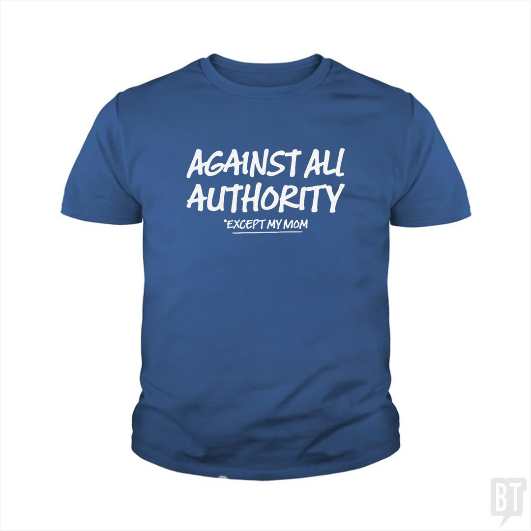 Against All Authority Kids Shirt
