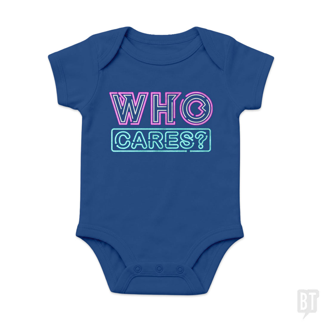Who Cares Baby One-Piece