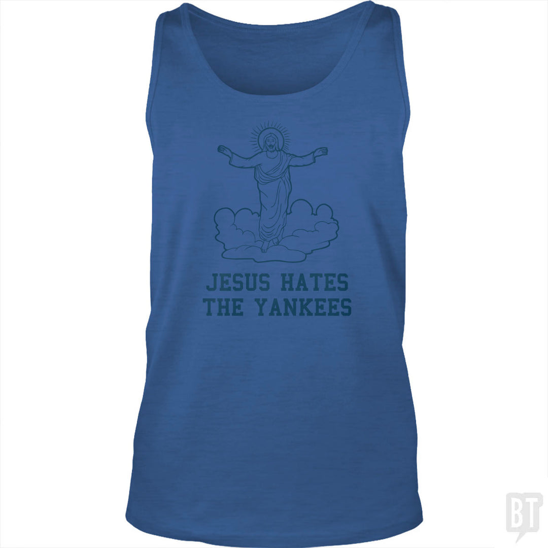 Jesus Hates the Yankees Tank Top