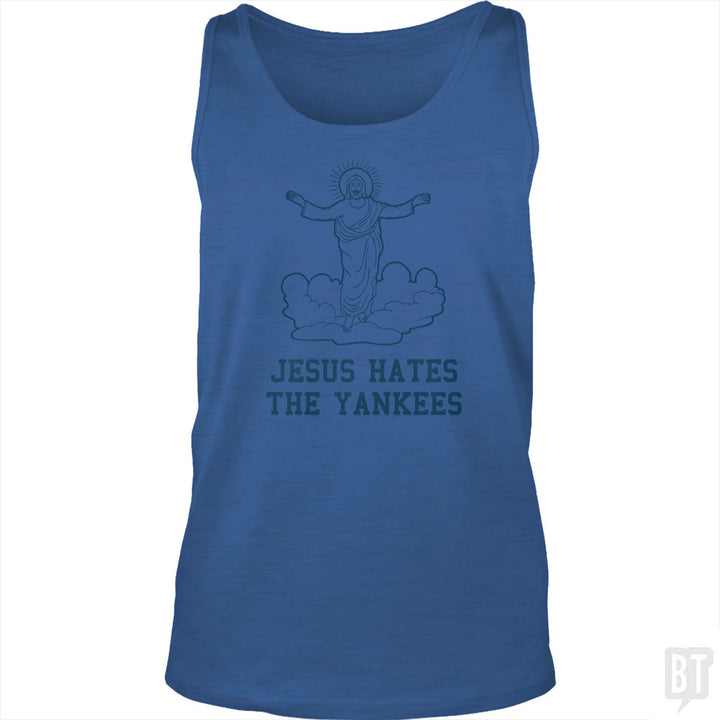 Jesus Hates the Yankees Tank Top