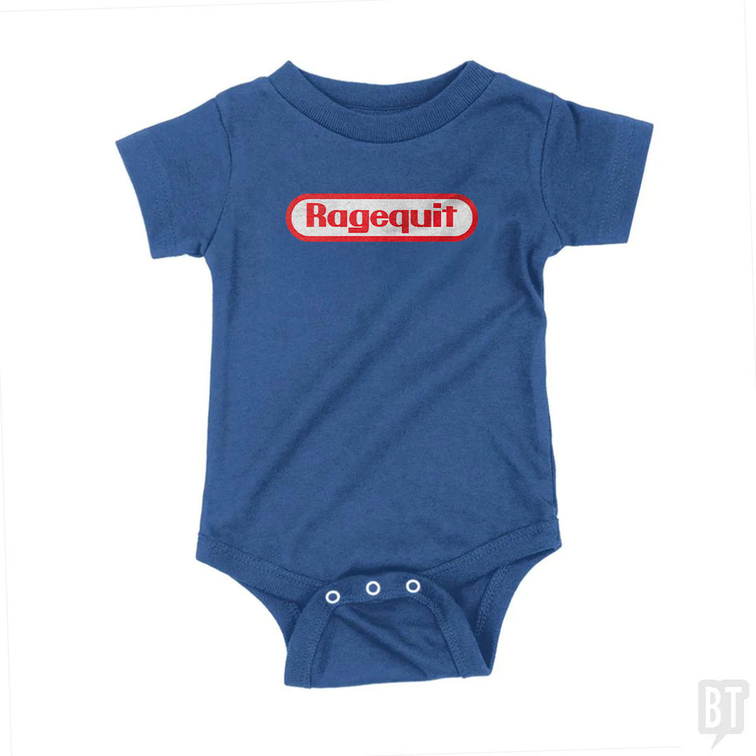 Ragequit Baby One-Piece