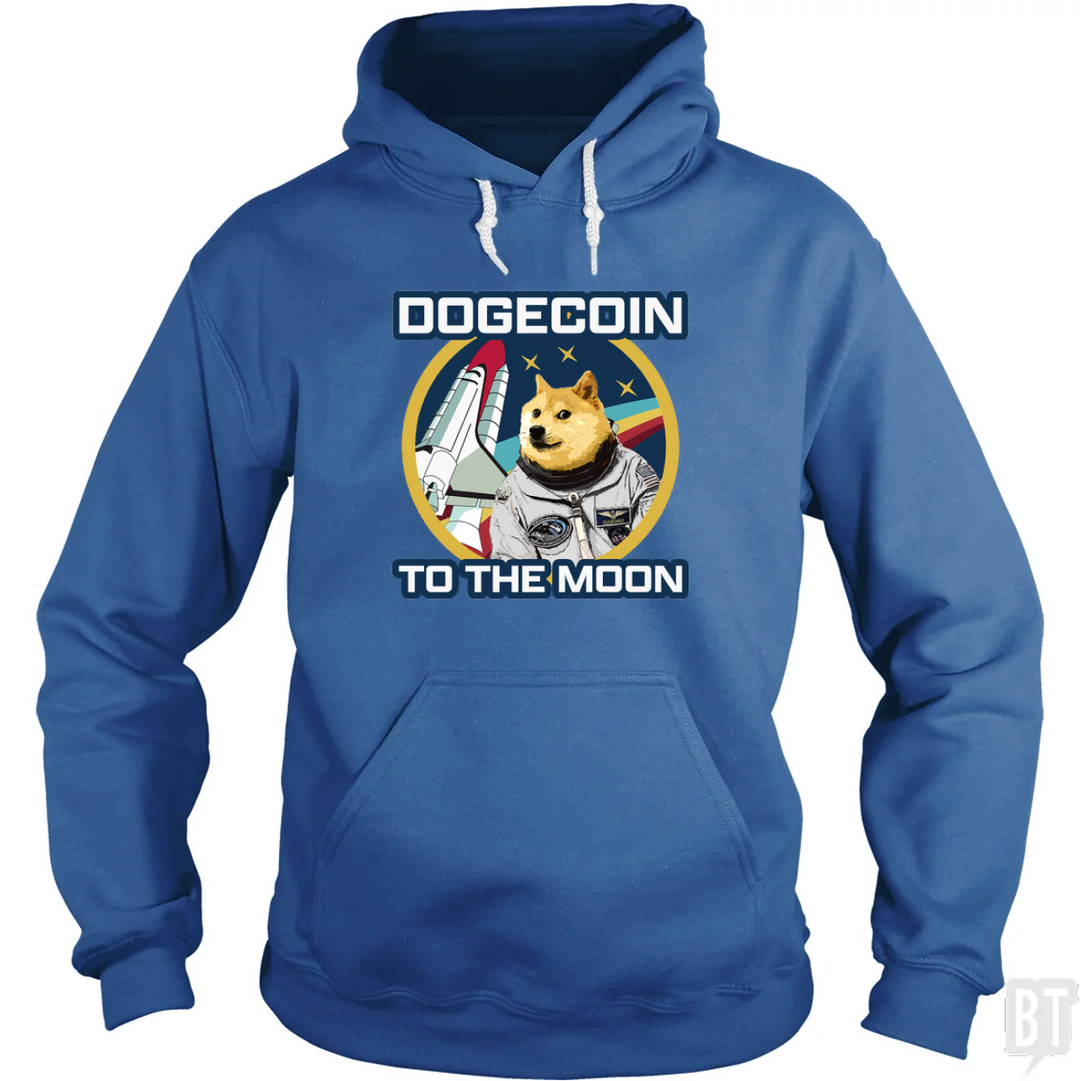 Dogecoin to the Moon Hoodie
