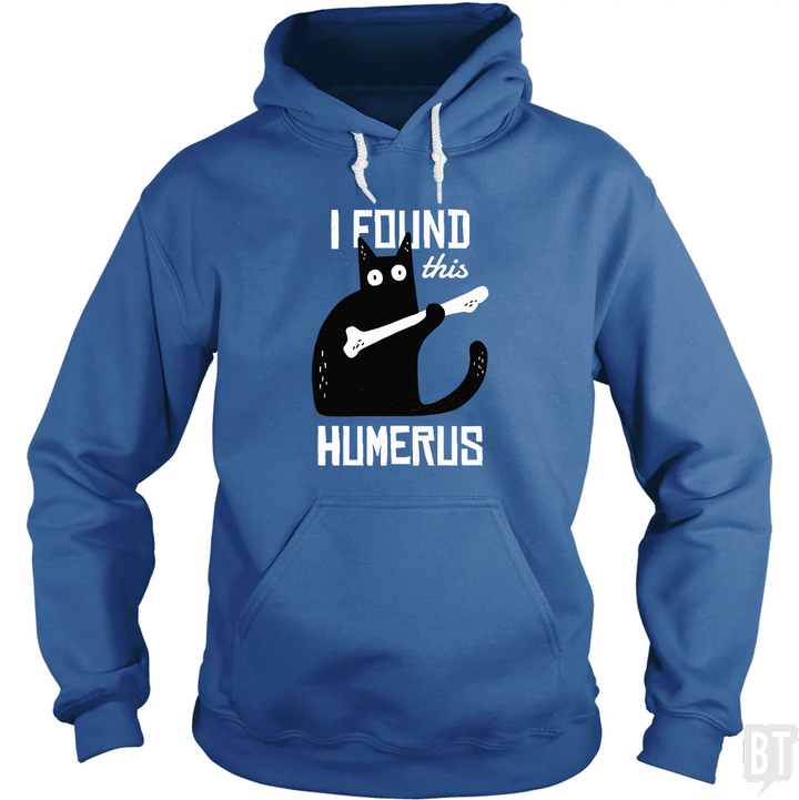 Funny Cat with a Bone Hoodie