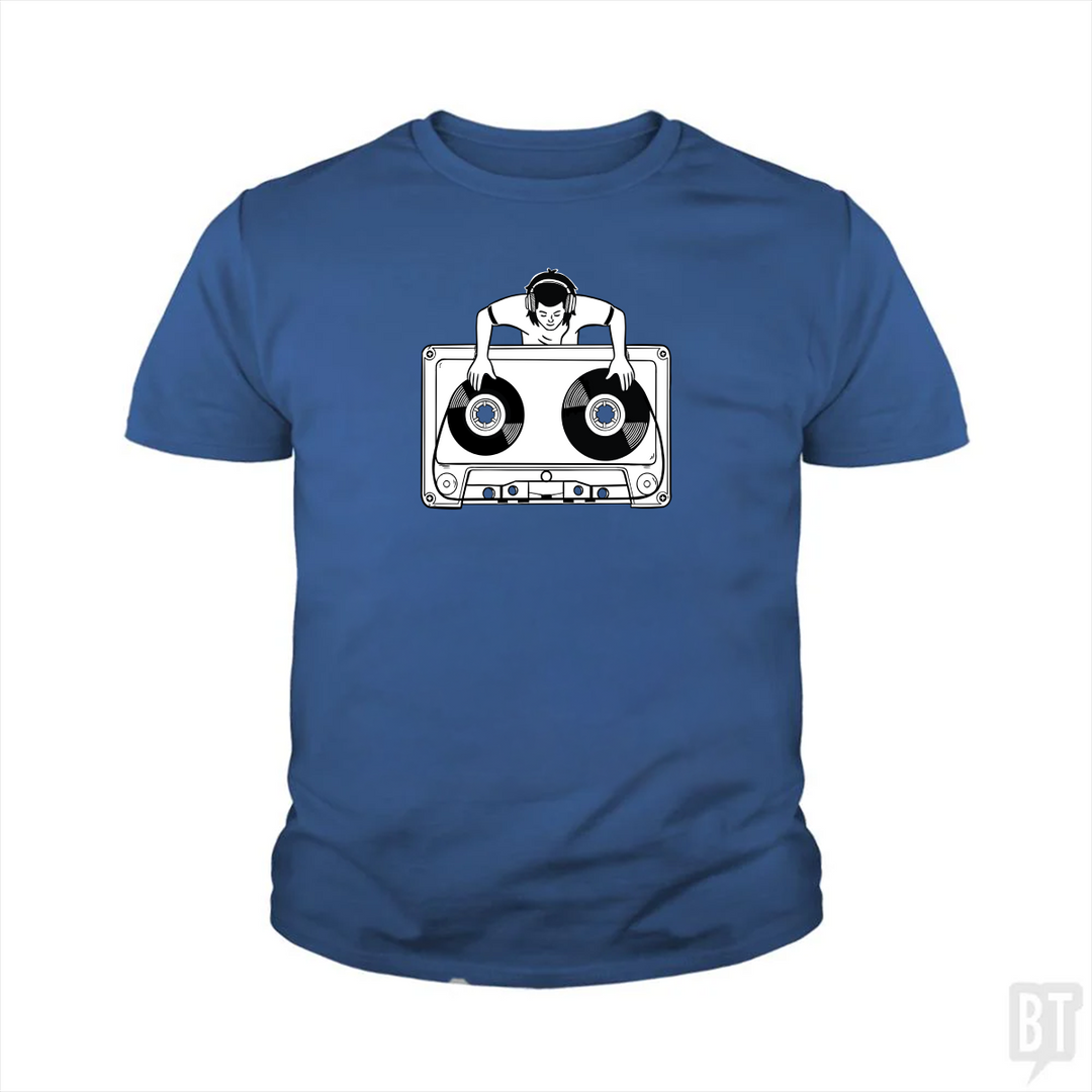 Retro DJ Kids Shirt