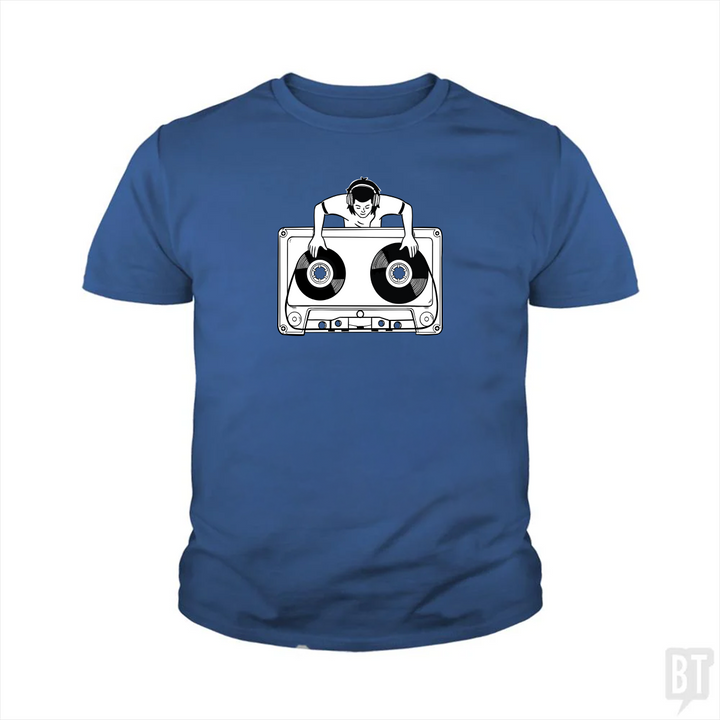 Retro DJ Kids Shirt