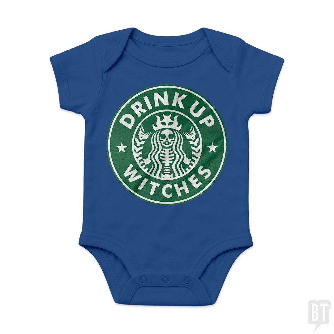 Drink Up Witches Baby One-Piece
