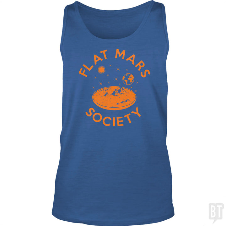 Flat Mars Society Tank Top