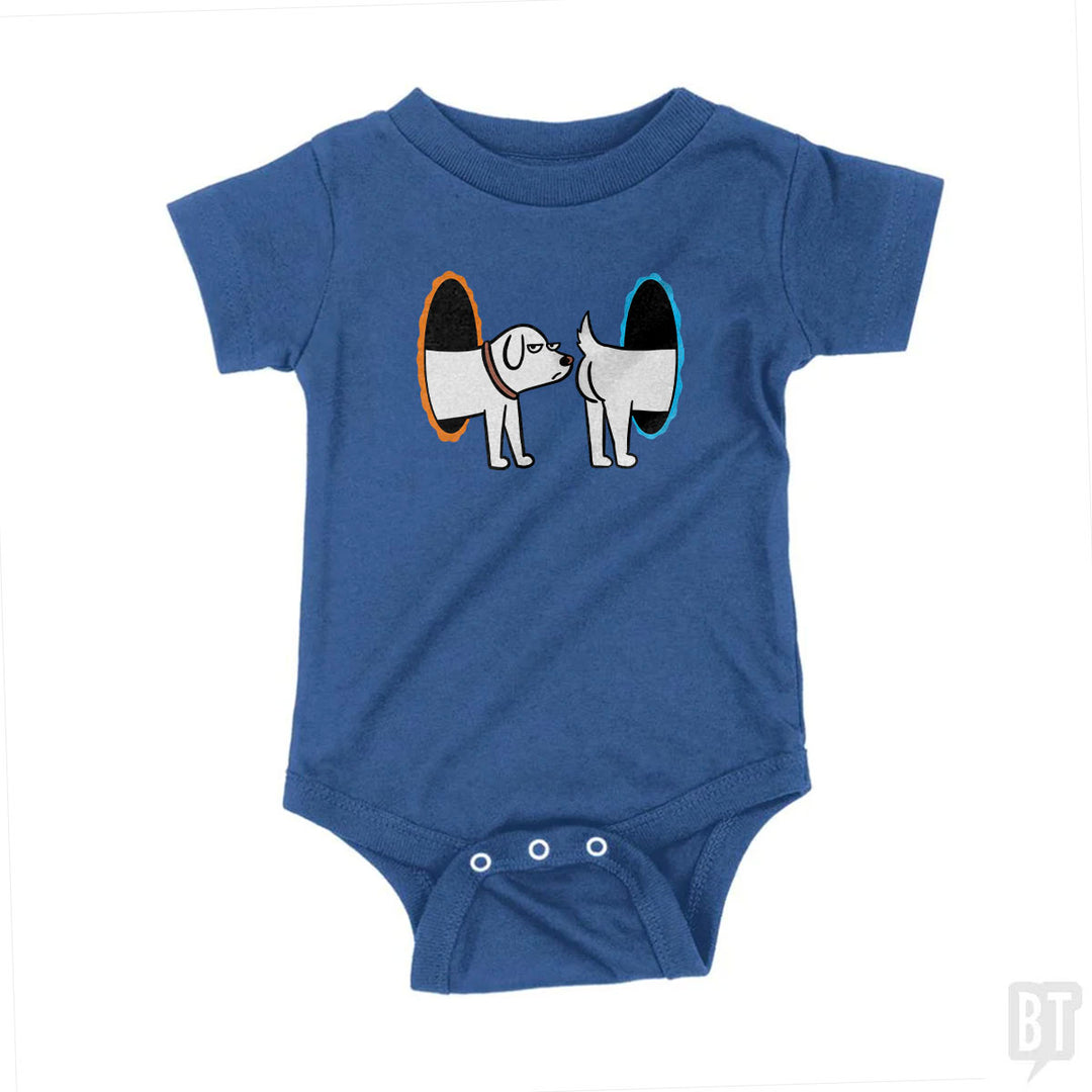Dog Portal Baby One-Piece