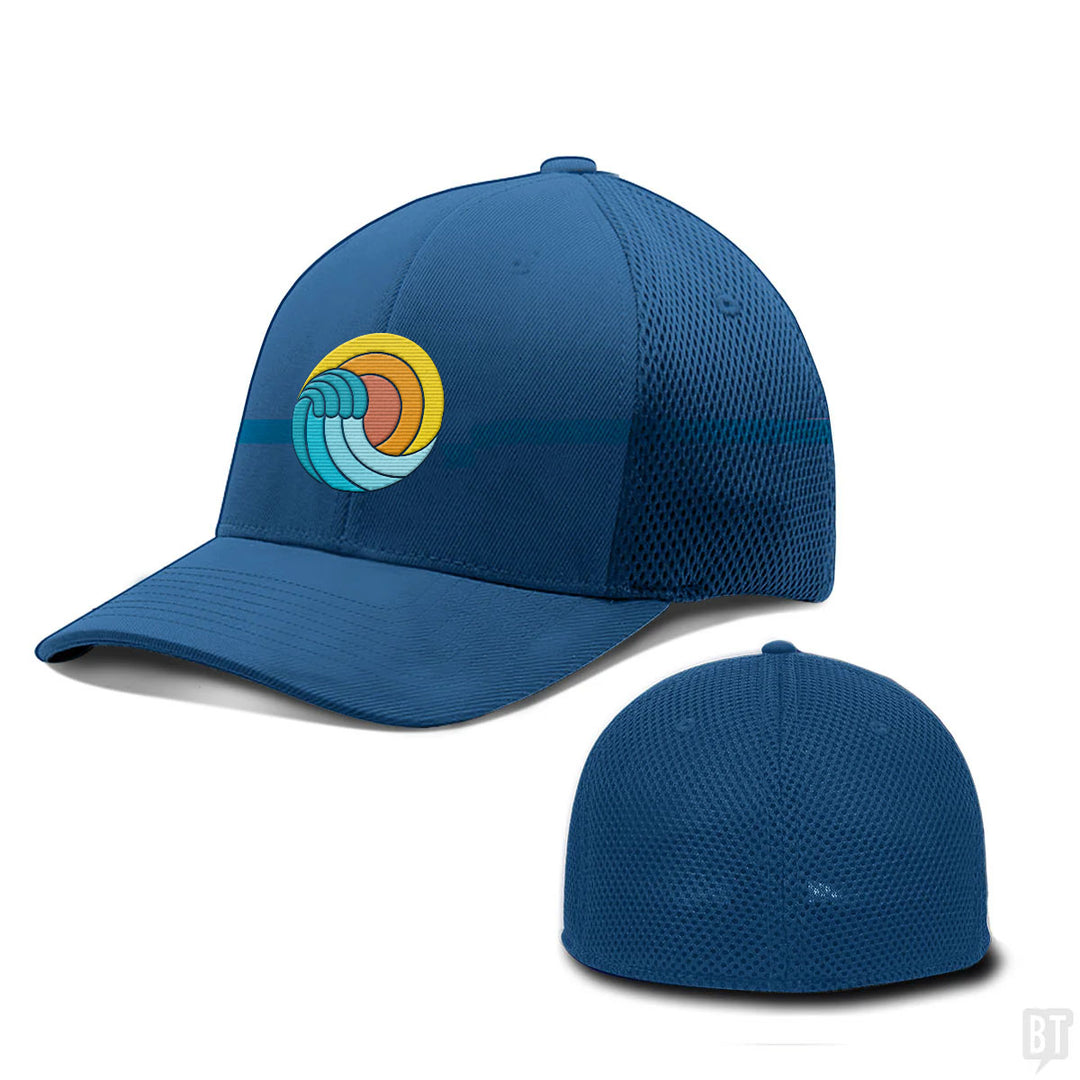 Retro Beach Wave Hats