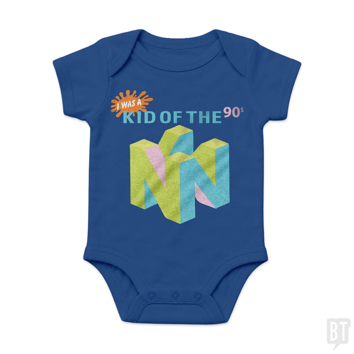 I Was A Kid Of The 90s Baby One-Piece