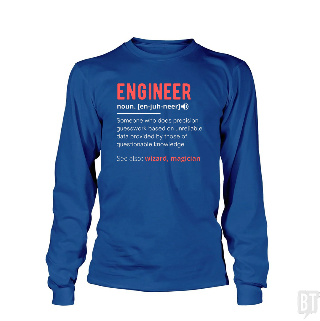Engineer Definition Long Sleeve